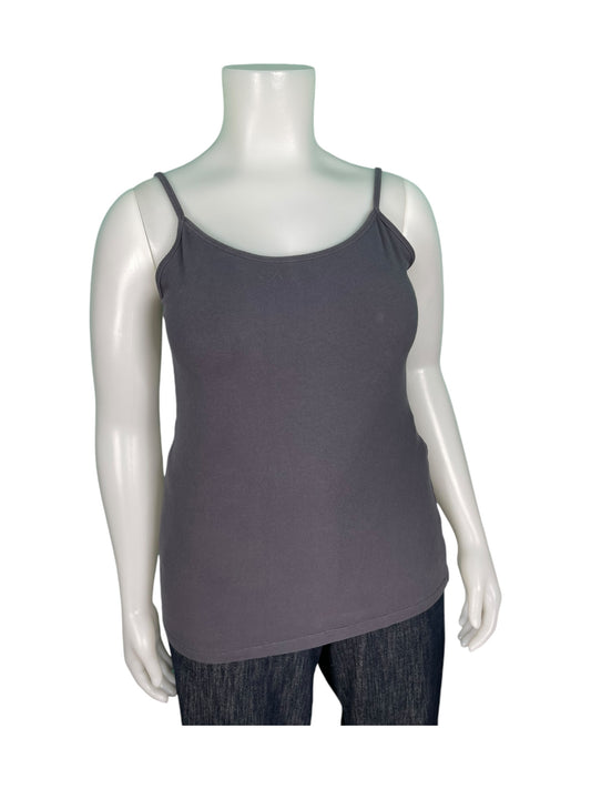 Grey Spaghetti Strap Top