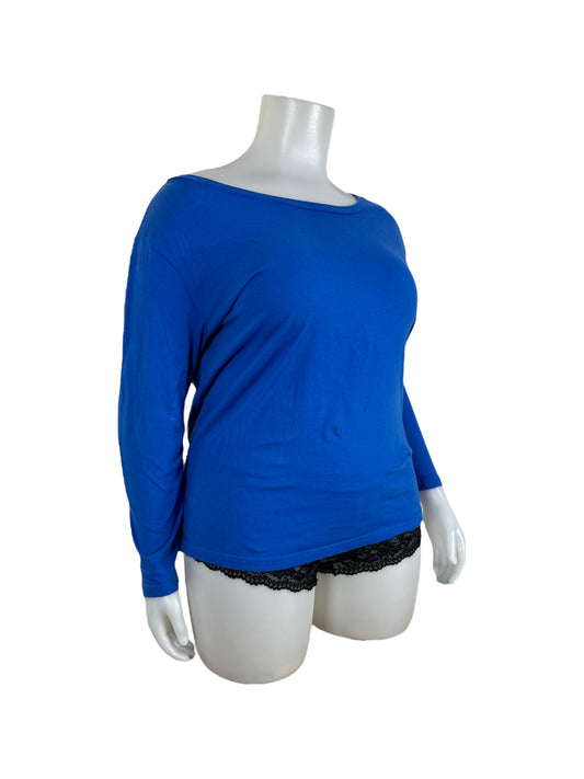 Blue 3/4 Sleeved Shirt