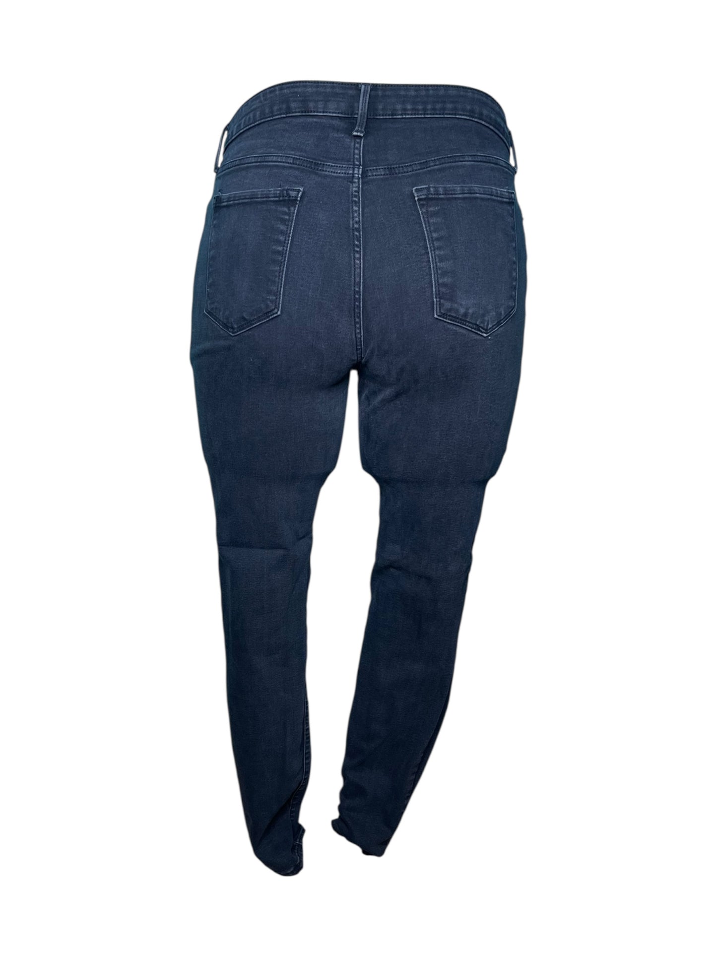 Washed Black Rockstar Skinny Jeans