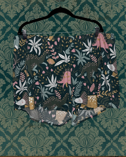 Teal, Mint Green & Pink T-Shirt and Short PJ Set