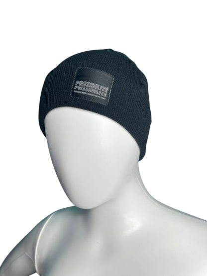 Black "POSSIBILITE" Toque