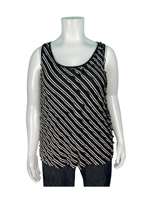 Diagonal Striped Tank Top