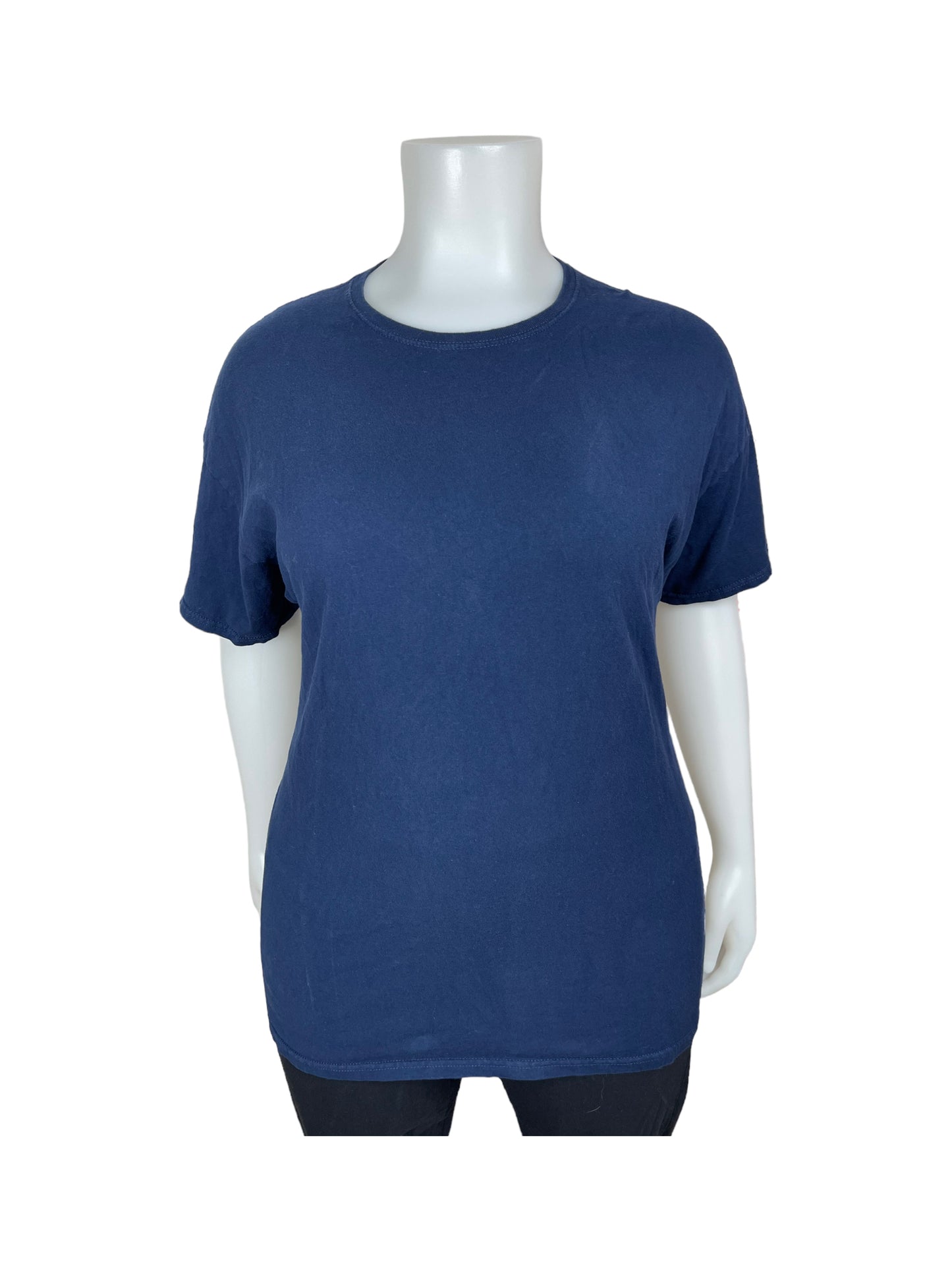 “Fruit of the Loom”Navy Blue T-Shirt (2XL)