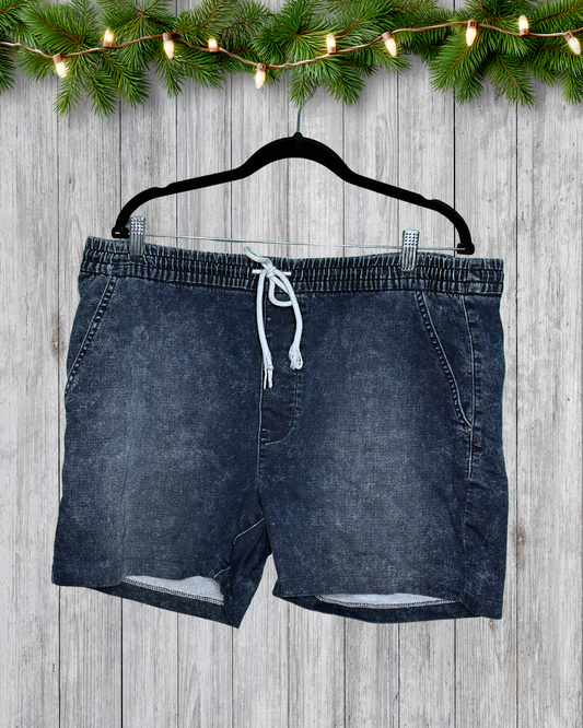 Dark Wash Denim Shorts