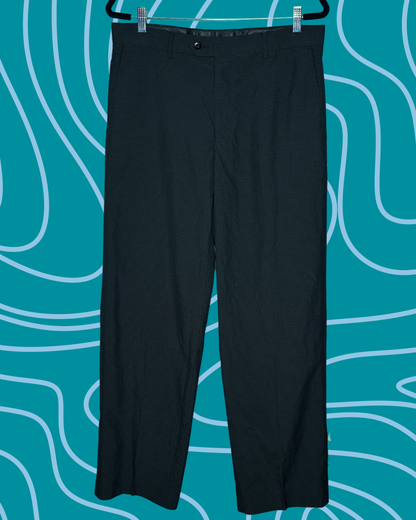 Black Wide Leg Dress Pants