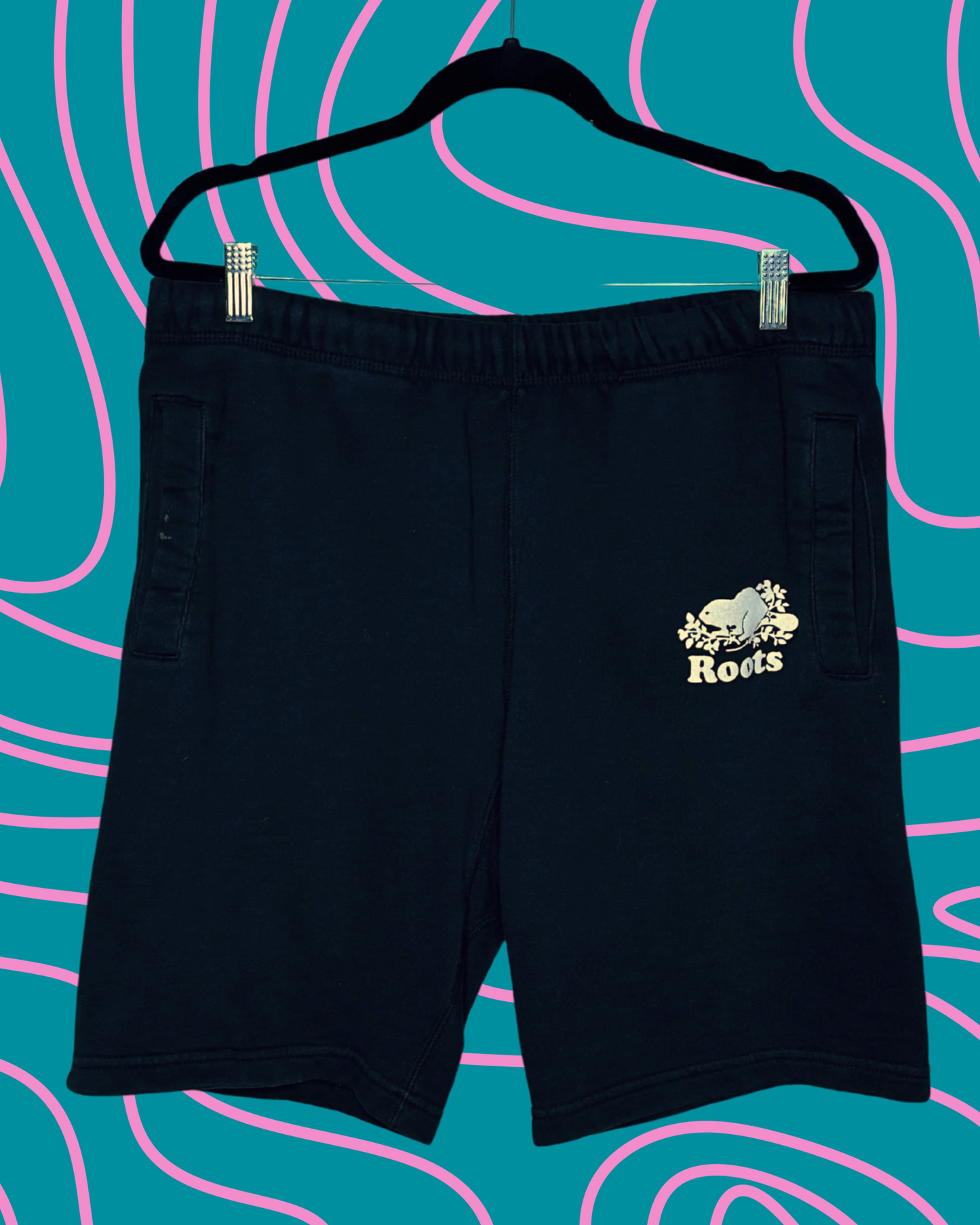 Black Sweatshorts