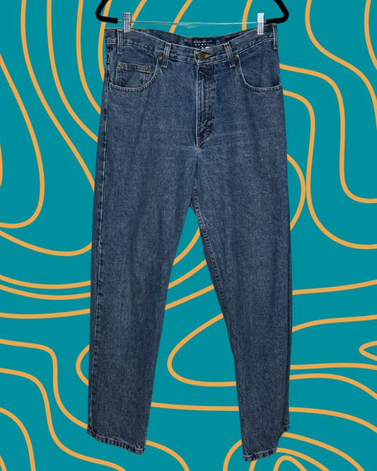 Blue Straight Leg Denim