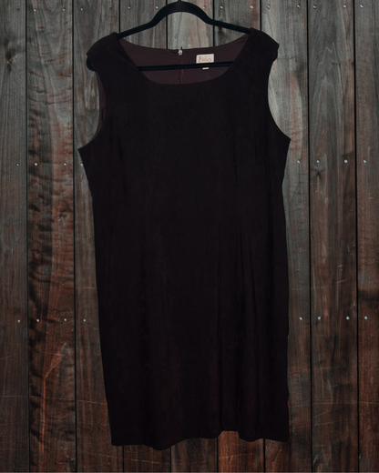 Brown Sleeveless Dress