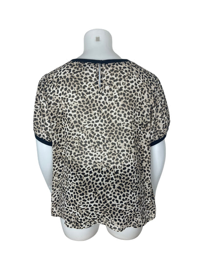 Cheetah Print Sheer w/ Black Trim (3)