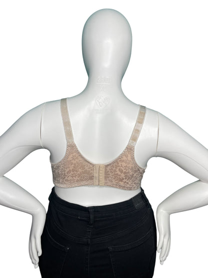 Cream Full Coverage/ Minimizer Bra