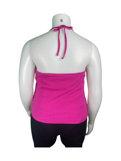 Pink Halter Top (3X)