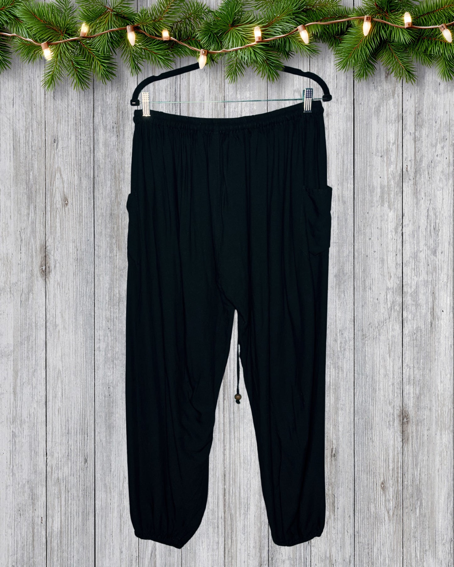 Black Lightweight Joggers