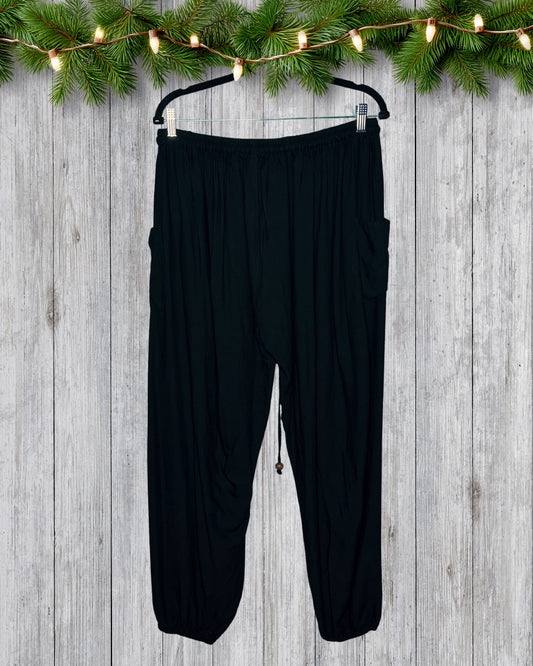 Black Lightweight Joggers