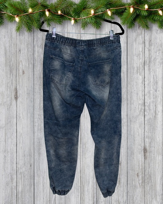 Light Blue Wash Joggers