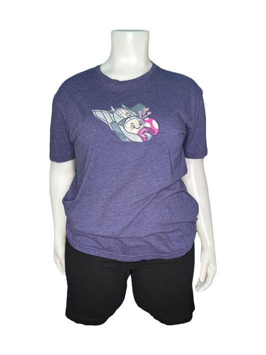 Purple Graphic T-Shirt
