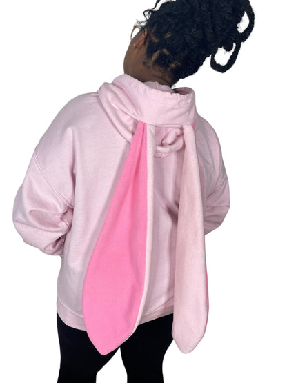 Pink Bunny Ear Hoodie