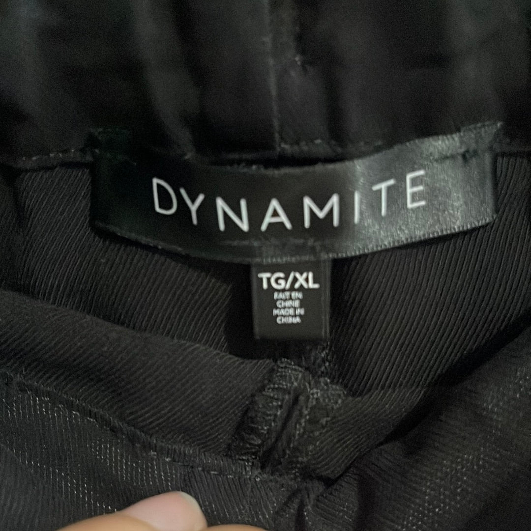 “Dynamite” Black Dress Shorts (XL)