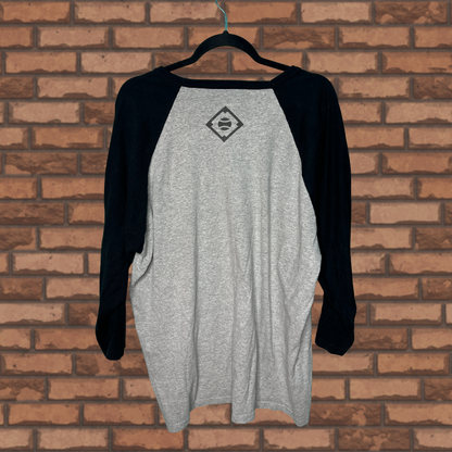 Grey w/ Black Long Sleeved "YEG Talks" Shirt