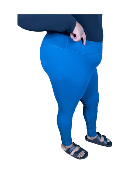 Bright Blue  Athletic Leggings