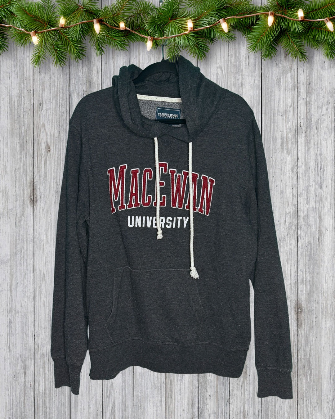 Grey "MacEwan University" Hoodie