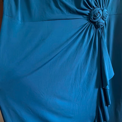 “Pennington” Blue Rose Detail Dress (18)