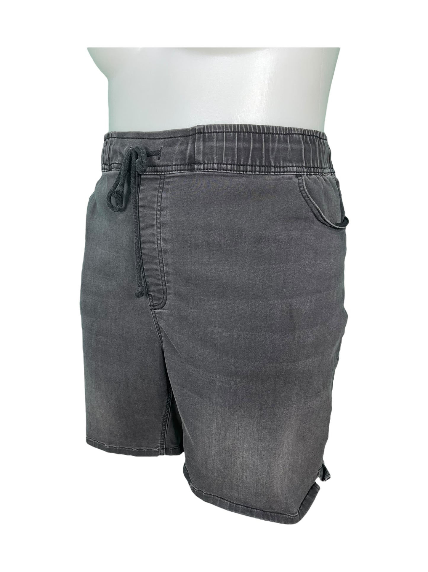 Grey Drawstring Shorts