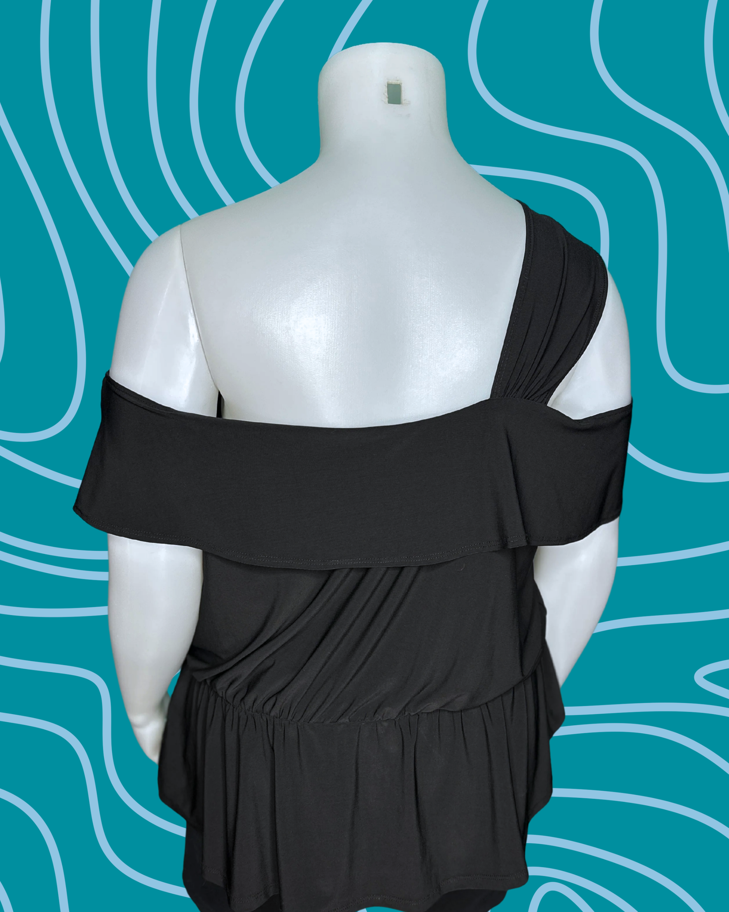 Black Off the Shoulder Blouse