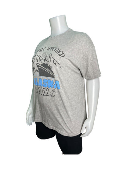 Grey "Crusin' Together Alaska" Graphic T-Shirt