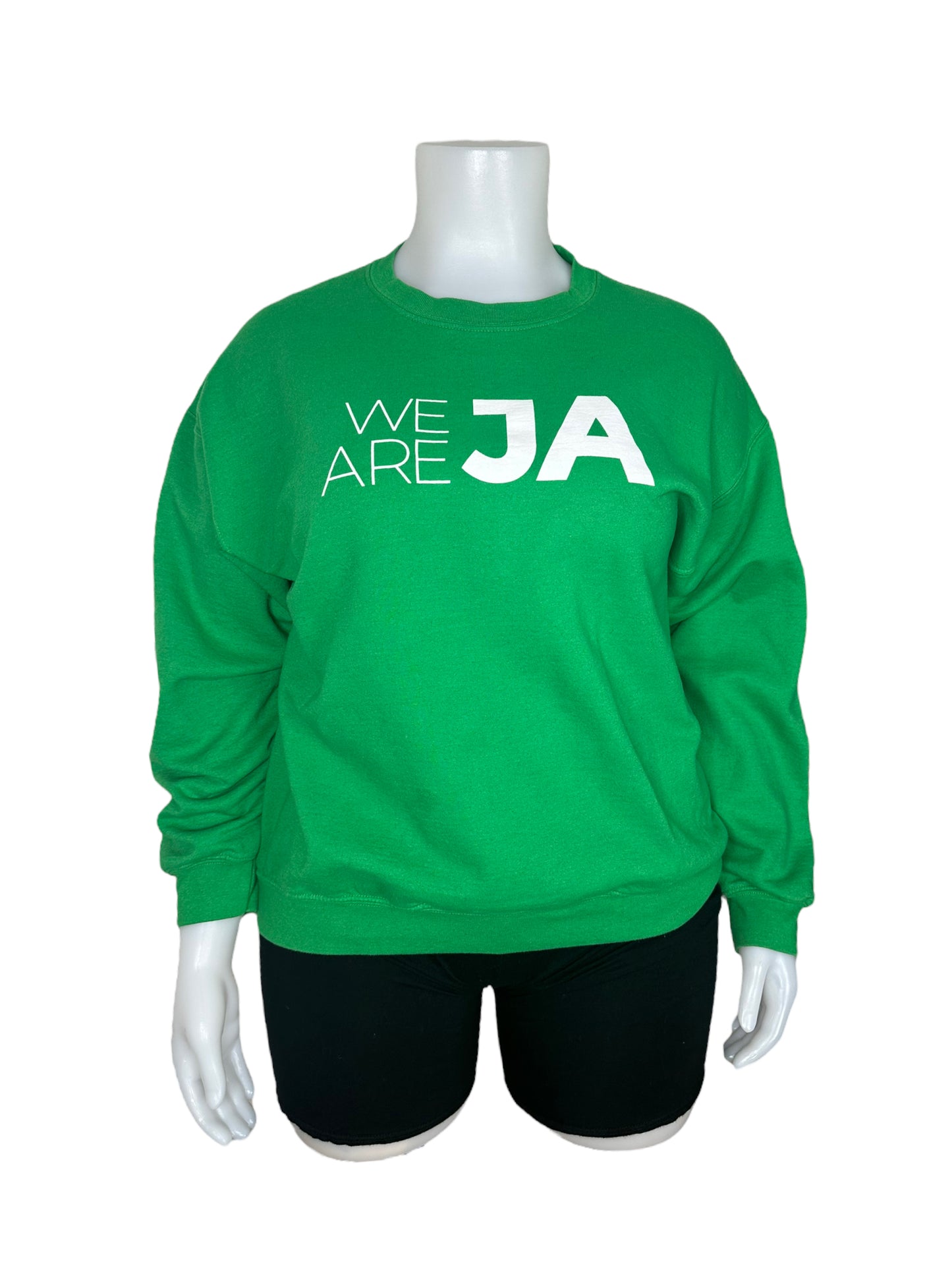 Green “We Are JA” Crewneck