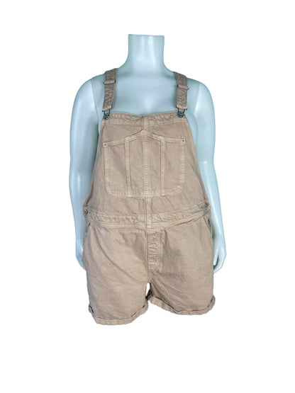 Beige Short Overalls (2X)