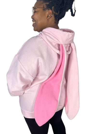 Pink Bunny Ear Hoodie