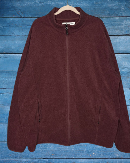 Burgundy Long Sleeved Fleece