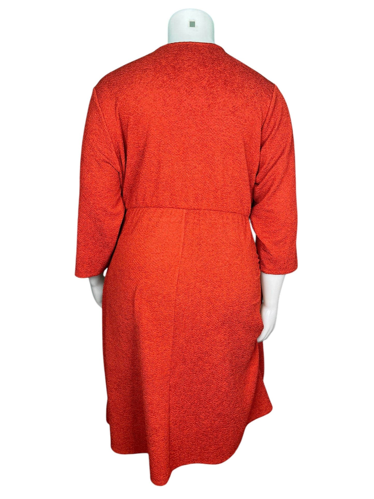 Burnt Orange Dress w/ Pockets