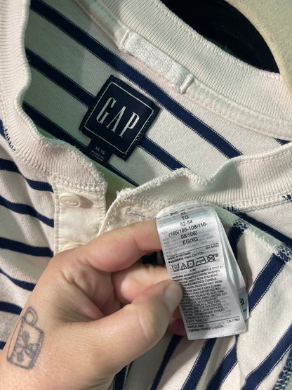 White Striped Long Sleeved Shirt