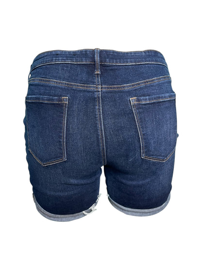 Dark Blue Jeans Shorts