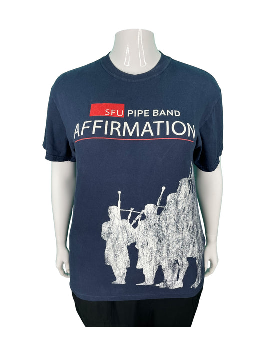 SFU Pipe Band Blue T-Shirt