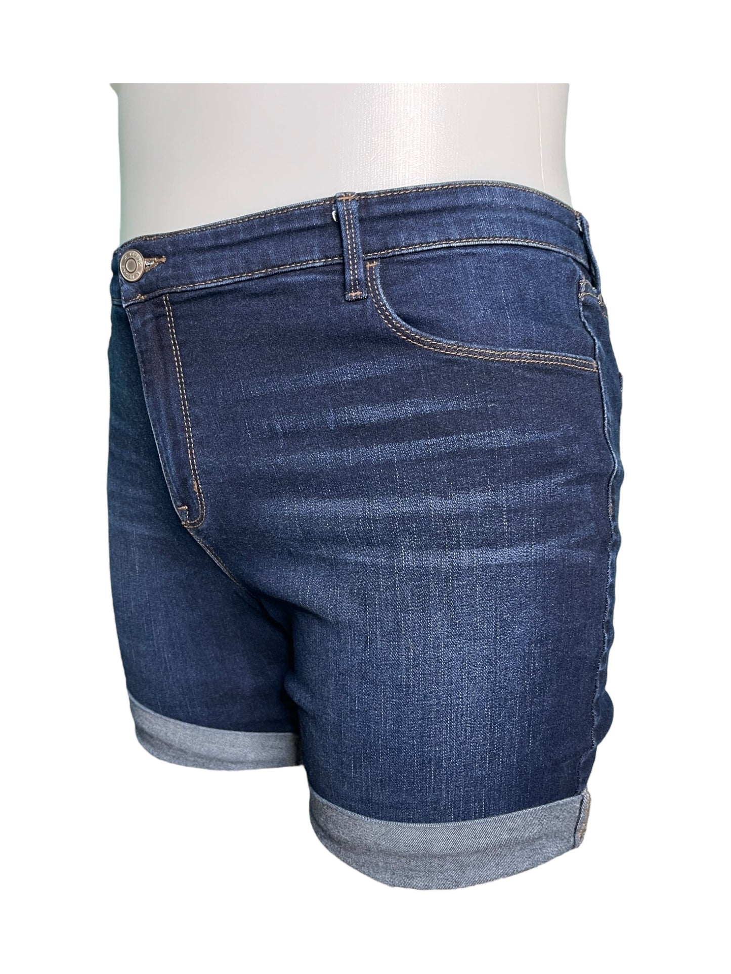 Dark Blue Jeans Shorts