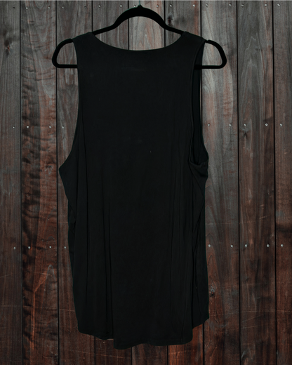 Black Sleeveless Tank Top