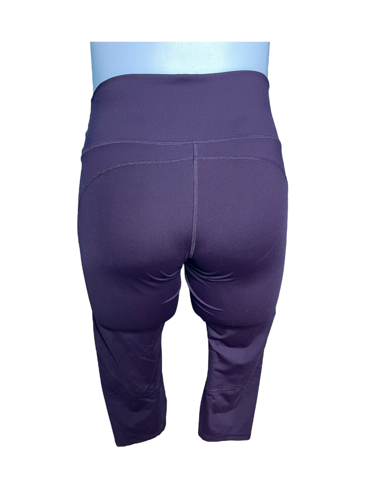 Dark Purple Athletic Leggings