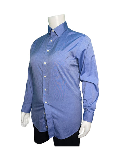 Blue Long Sleeved Button up Shirt
