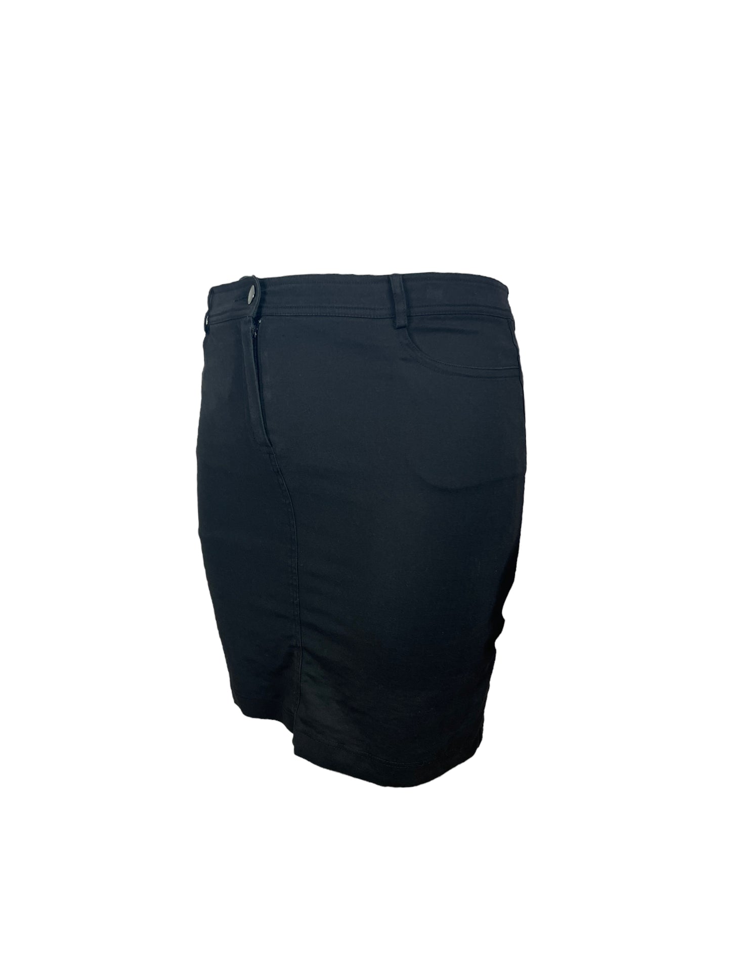 “Simons” Black Fitted Skirt