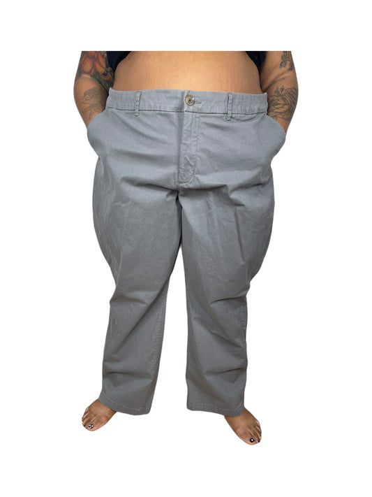 Grey Bootcut Pants (26)
