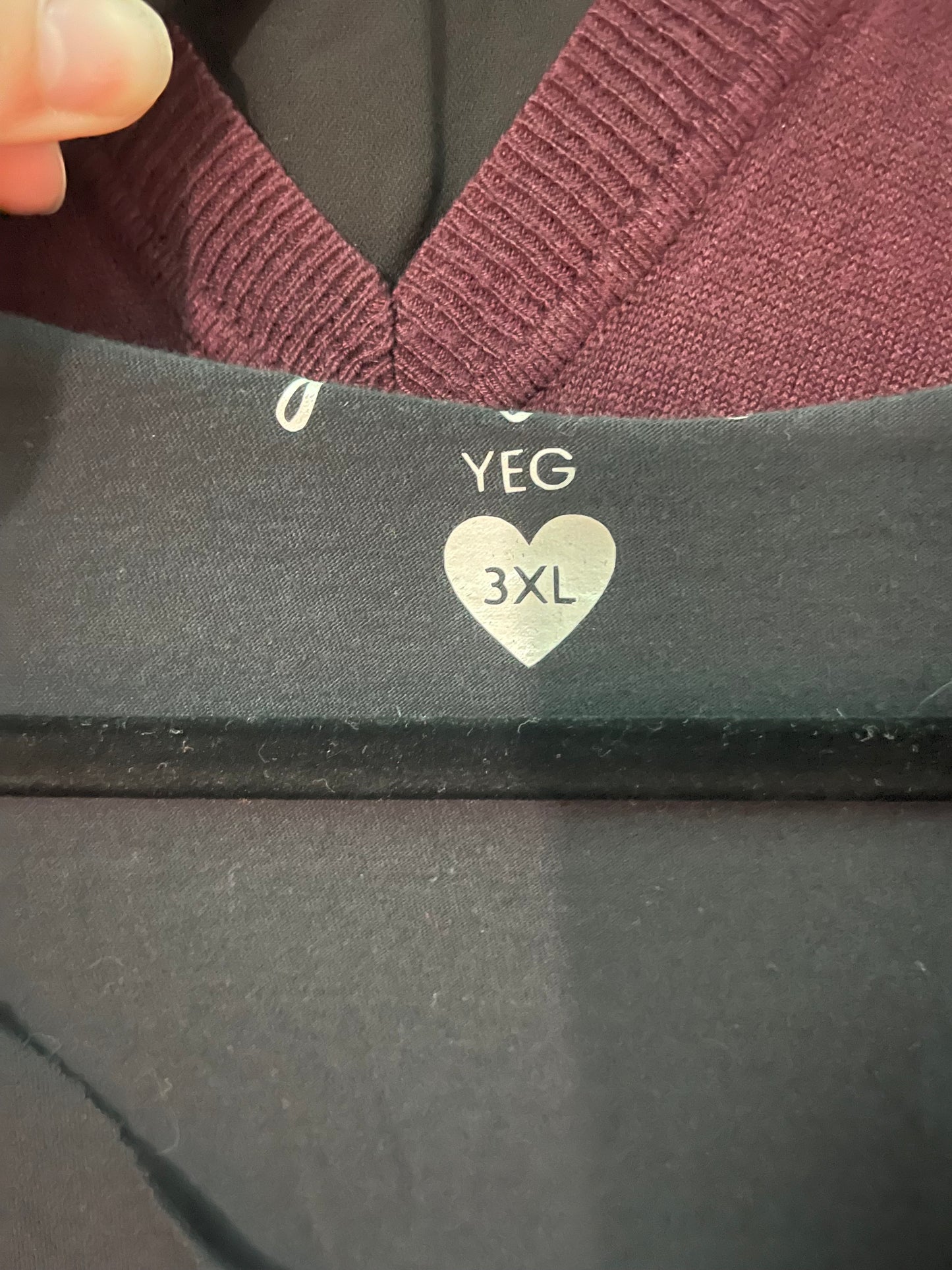 Black "It's a throat Punch Kinda Day" 3/4  Shirt