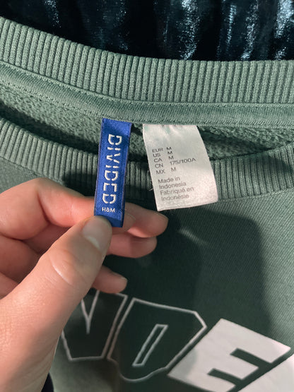 Green "Gender" Crewneck Sweater