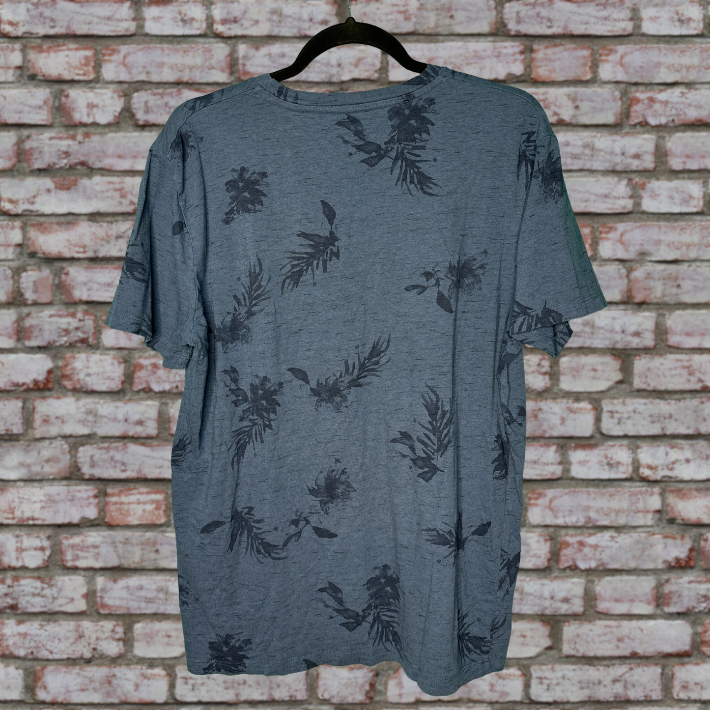 Blue w/ Navy Floral T-Shirt