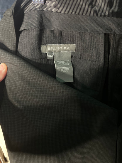 Black Wide Leg Dress Pants