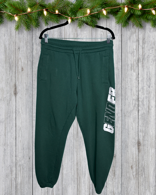 Green "Gender" Sweatpants