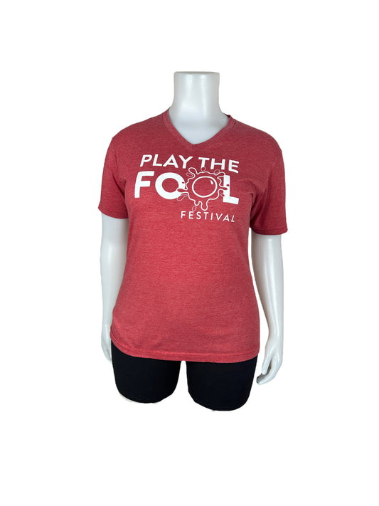 ‘Play the Fool Festival’ Graphic T-Shirt (L)