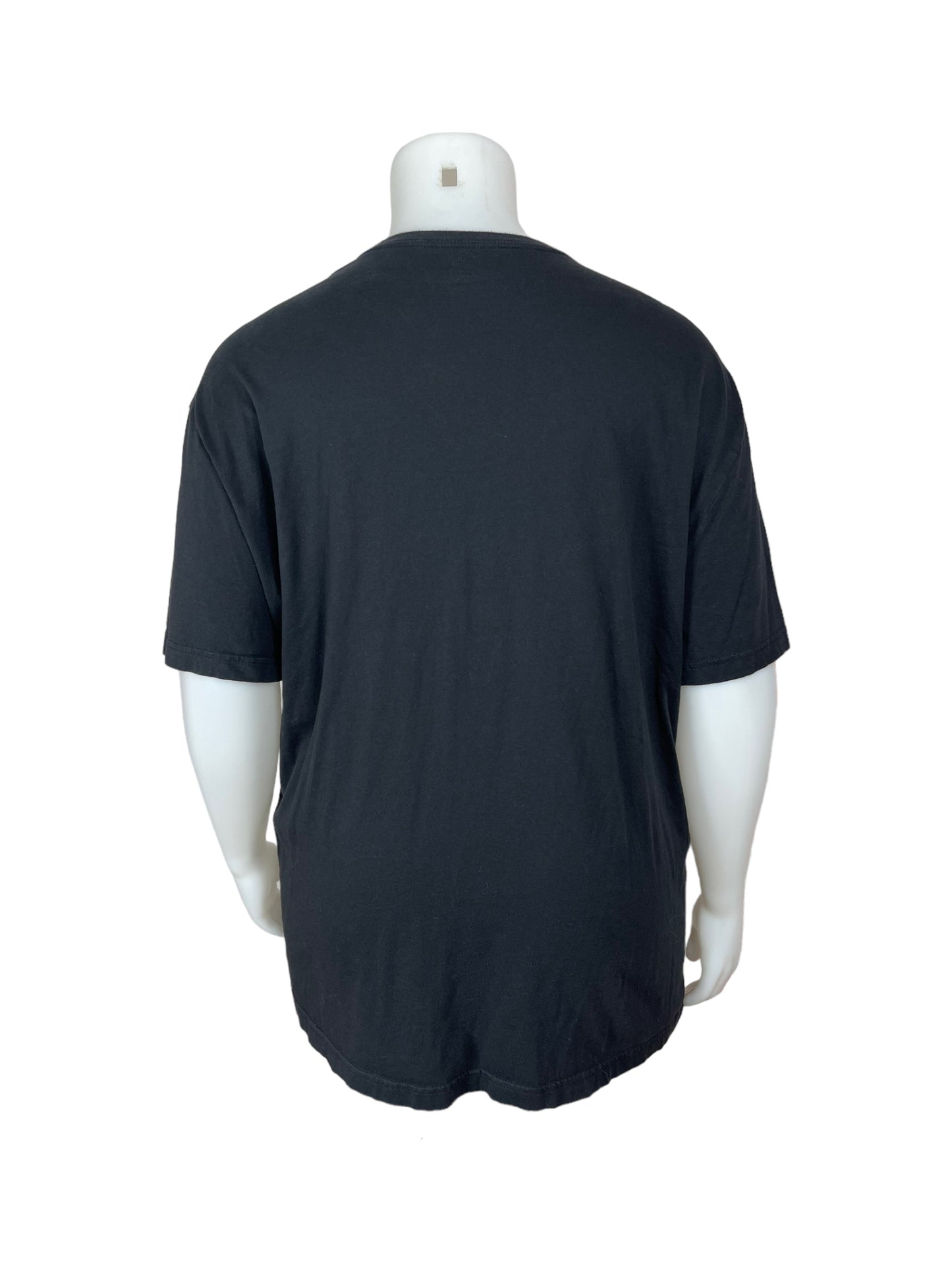 “George” Plain Black T-Shirt (5XL)