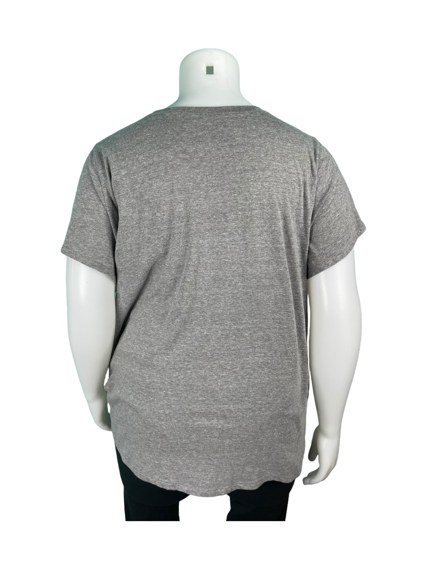 Grey “Love Out Loud” Pride  T-Shirt (4X)